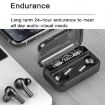 TWS Bluetooth Earphone with Noise Cancelling & Charging Box - White - 8