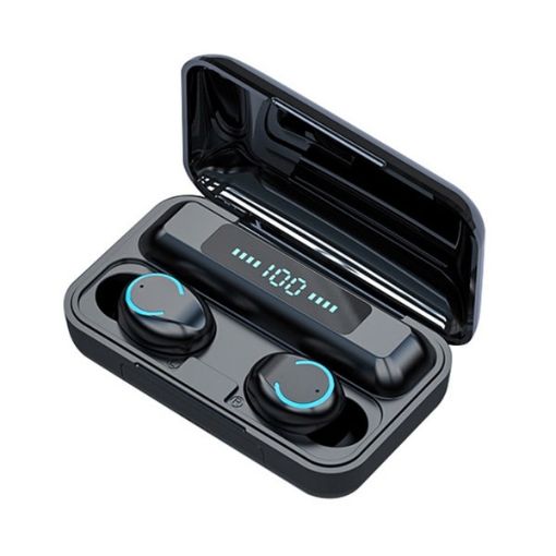 F9-9 TWS CVC8.0 Noise Cancelling Bluetooth Earphone with LED Display - 1