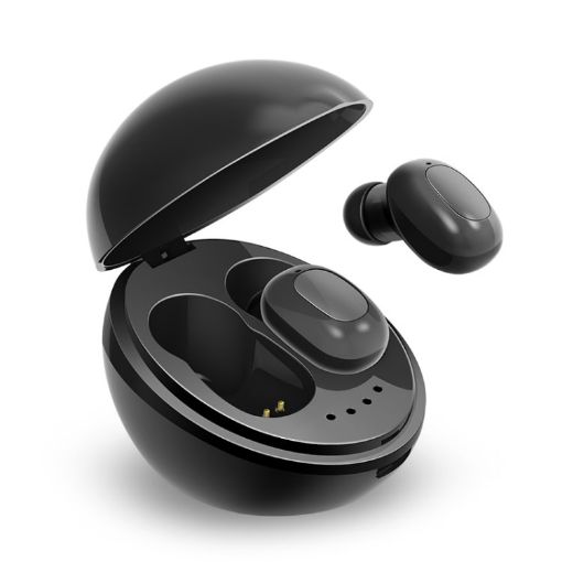 A10 TWS Space Capsule Bluetooth Earphones with Magnetic Box & Lanyard - 1