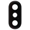 iPhone XS/XS Max Back Camera Bezel with Lens Cover - Black - 2