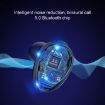 X7 TWS V5.0 Wireless Bluetooth Headset with Charging Case - White - 4