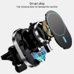 JJT-968 15W Magnetic Car Air Outlet Wireless Charger - Green - 3