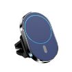 JJT-968 15W Magnetic Car Air Outlet Wireless Charger - Blue - 2