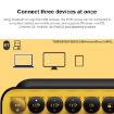 Logitech POP KEYS Yellow Bluetooth Mechanical Keyboard - Round Buttons - 4