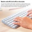Logitech MX Keys Mini Mac Wireless Bluetooth Backlit Keyboard - Grey - 4