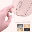 M107 Pink Wireless Rechargeable Mouse, 4-Buttons, 1600 DPI, 2.4GHz - 8