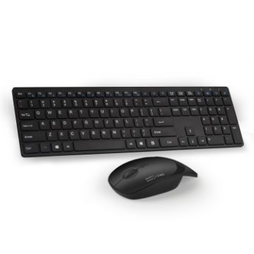 MKESPN 8022 Ultra-thin Wireless Keyboard & Mouse Set - 2.4G Scissor Foot - 1