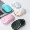 iMICE W-618 Blue Silent Wireless Mouse, 4 Buttons, 1600 DPI, Rechargeable - 3