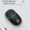 iMICE W-618 Blue Silent Wireless Mouse, 4 Buttons, 1600 DPI, Rechargeable - 6