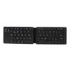Compact Black Mini Wireless Bluetooth Folding Keyboard - 1