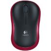 Logitech M185 Wireless Optical Mouse, 2.4GHz, 3-Keys, 1000DPI, Red - 1