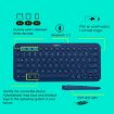Logitech K380 Red Portable Multi-Device Wireless Bluetooth Keyboard - 7