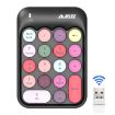 Ajazz AK18 Mini Wireless Numeric Keyboard, Mixed Color Keys, Black - 1