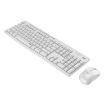 Logitech MK295 Wireless Silent Keyboard & Mouse Set - White, USB - 3