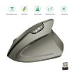 HXSJ T24 Wireless Vertical Ergonomic Mouse, 6 Buttons, 2400 DPI, Black - 3