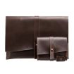 Genuine Leather Laptop Bag for 13.3" Macbook, Samsung, Lenovo, HP - 1