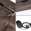 Leather Laptop & Tablet Bag w/ Cable Winder for 15.4" & Below - Coffee - 5