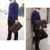 Genuine Leather Laptop Bag for 15.4" Macbook, Samsung, Lenovo, HP - 6