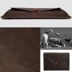 Genuine Leather Laptop Tablet Bag for 13.3" Macbook, Samsung, Lenovo - 7