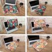 Lisen 13" Sleeve Case for Laptops - Colorful Leaves Design (Blue) - 6