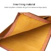 Genuine Leather Business Laptop Tablet Bag for 15" & Below - Brown - 4