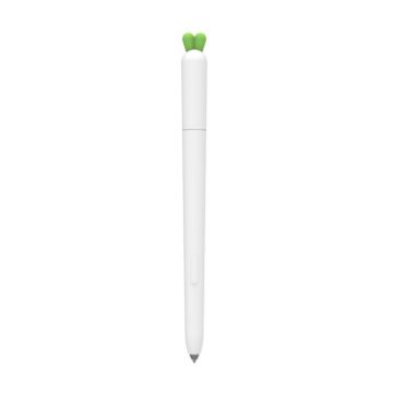 Carrot Silicone Cover for Samsung Galaxy S Pen - White Protective Case - 1