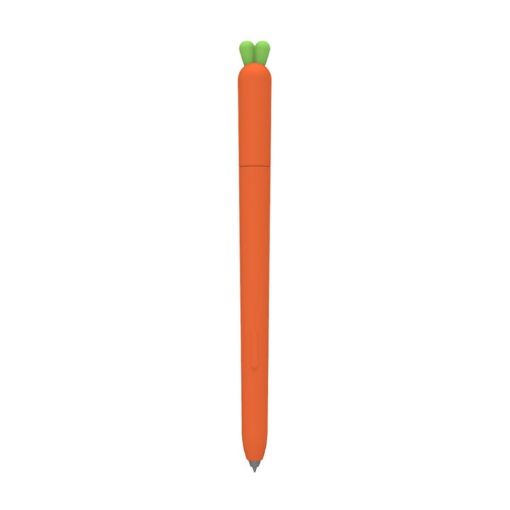 Carrot Silicone Cover for Samsung Galaxy Tab S7 - Orange Protective Case - 1