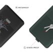 Universal Waterproof PU Leather Laptop Bag Set for 13/14" - Black - 9