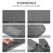 Universal Waterproof PU Leather Laptop Bag Set for 13/14" Laptops - Red - 4