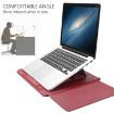 Universal 4-in-1 Waterproof PU Leather Laptop Bag Set for 15" Laptops - 5