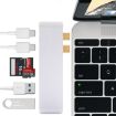 6-in-1 USB-C Hub Adapter: 5Gbps, 2 USB 3.0, SD/TF Slots for MacBook - 7