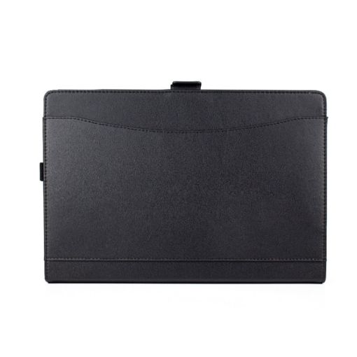 Microsoft Surface Pro 7/7+ Black Leather Case with Pen Slot & Holder - 1