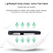 Microsoft Surface Pro 7/7+ Grey Leather Case with Pen Slot & Holder - 3