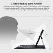 Microsoft Surface Pro 7/7+ Grey Leather Case with Pen Slot & Holder - 6