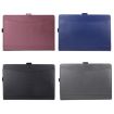 Microsoft Surface Pro 7/7+ Blue Leather Case with Pen Slot & Holder - 2