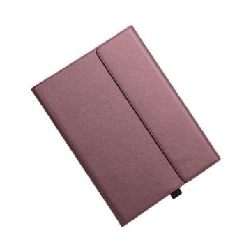 Surface Pro 7/7+ Red Leather Case with Pen Slot & Holder - 1