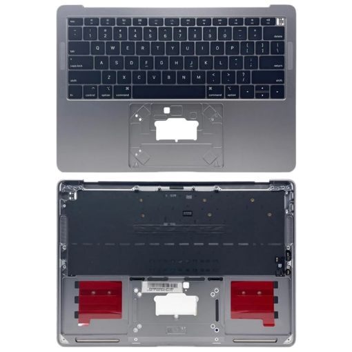 MacBook Air 13 2020 M1 A2337 C-side Cover + US Keyboard (Grey) - 1