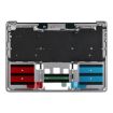 MacBook Pro 13" 2021 A2338 C-Side Cover + US Keyboard (Grey) - 3