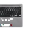 MacBook Pro 13" 2021 A2338 C-Side Cover + US Keyboard (Grey) - 4