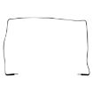 MacBook Air 15.3" M2 A2941 2023 EMC8301 LCD Screen Bezel Frame Rubber - 1