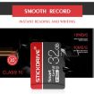 STICKDRIVE 64GB U3 TF Micro SD Memory Card - White Line Red/Black - 6