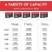 STICKDRIVE 64GB U3 TF Micro SD Memory Card - White Line Red/Black - 8