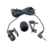 ZJ015MR 3.5mm Angle Plug Car Navigation DVD External Microphone, 3m Length - 2