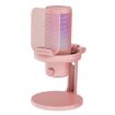 FEELWORLD VM1 USB Condenser Gaming Microphone - Pink, Noise Cancel, RGB - 1