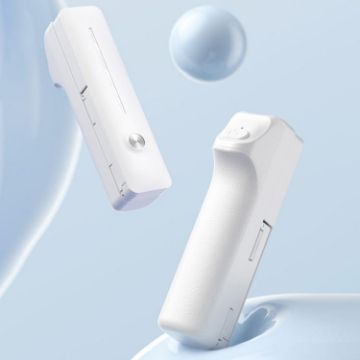 Compact i6 Mini Bluetooth Selfie Stick Phone Holder - White - 1