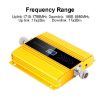 DCS-LTE 4G Phone Signal Repeater Booster, UK Plug - Gold - 3