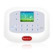 DY-GSM50A 8 in 1 Wireless GSM/PSTN Alarm System, Touch Panel LCD, White - 1
