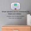 DY-GSM50A 8 in 1 Wireless GSM/PSTN Alarm System, Touch Panel LCD, White - 8