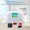 DY-GSM50A 8 in 1 Wireless GSM/PSTN Alarm System, Touch Panel LCD, White - 9