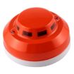 Photoelectric Smoke Detector with Red LED Indicator - White - 2
